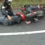 INCIDENTE SPAVENTOSO IN MOTO