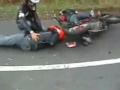 INCIDENTE SPAVENTOSO IN MOTO