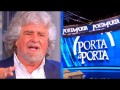 BEPPE GRILLO PORTA A PORTA PRIMA PARTE 19 MAGGIO 2014