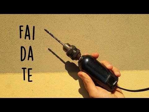 Come costruire un MINI-TRAPANO Fai Da Te